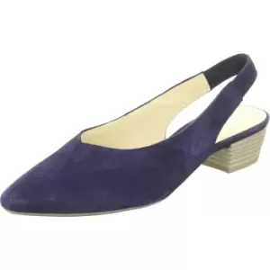 Image of Gabor Heathcliff Womens Slingback Court Shoes womens Sandals in Blue,4.5,5.5
