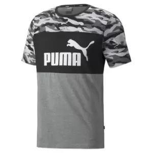 Image of Puma Camo T Shirt Mens - Multi