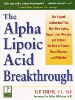 Image of The Alpha Lipoic Acid Breakthrough by Burt Berkson Paperback
