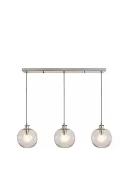 Image of Bhs Alfie Bobble Glass 3 Light Diner