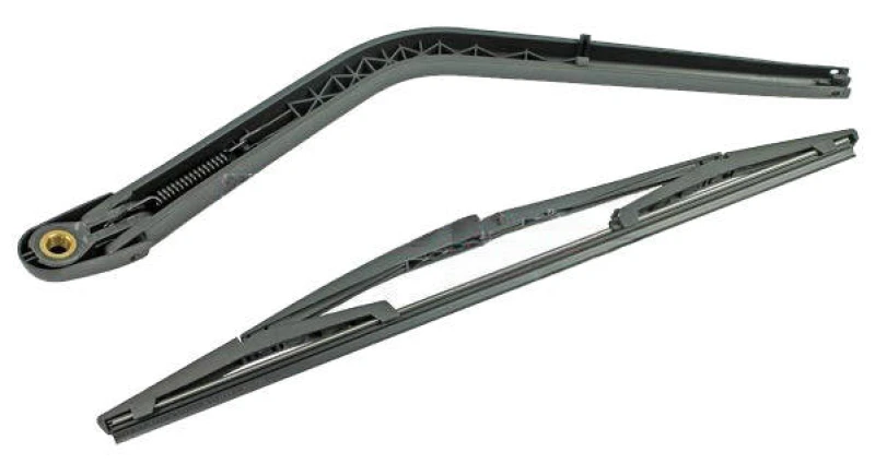 Image of METZGER 2190244 Wiper Arm with wiper blade, Rear, with cap Wiper Arm,windscreen washer (301)