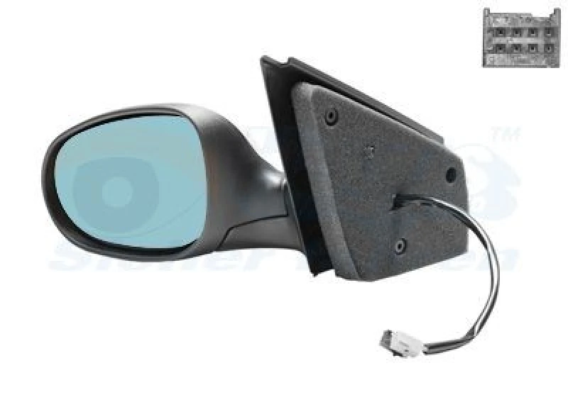 Image of VAN WEZEL Wing mirror VAN WEZEL 1629807