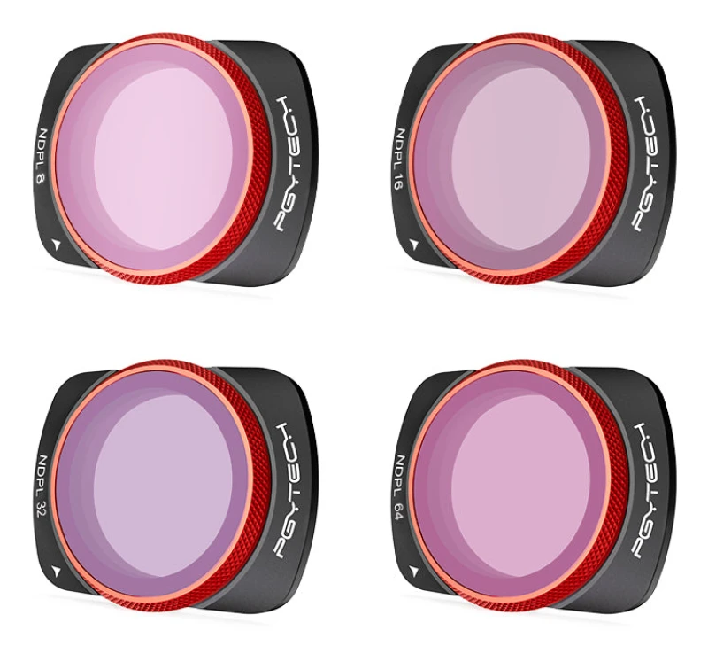 Image of PGYTECH Osmo Pocket 3 Filter ND-PL Set (NDPL 8/16/32/64)