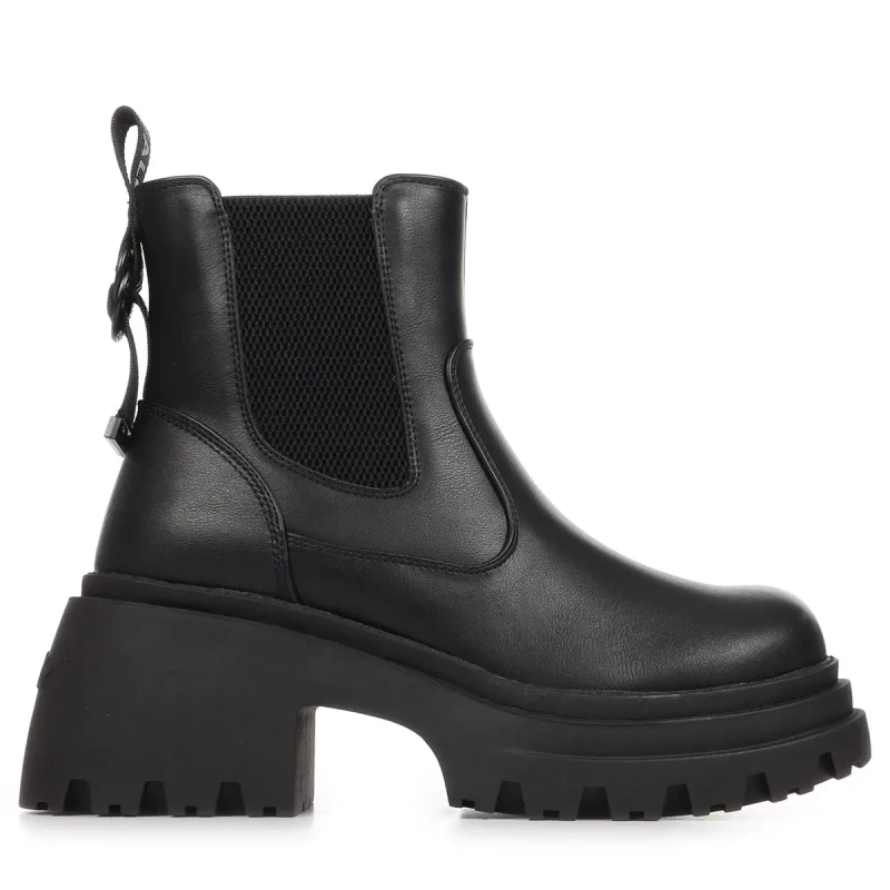 Image of Buffalo Womens boots Buffalo Bravr Chelsea Noir Female 40