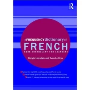 image of A Frequency Dictionary of French : Core Vocabulary for Learners