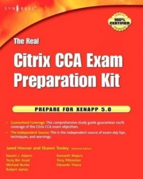 Image of The real Citrix CCA exam preparation kit by Shawn Tooley