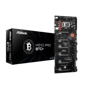 Image of ASRock H510 Pro BTC Intel Socket 1200 Cryptocoin Mining Bitcoin Motherboard