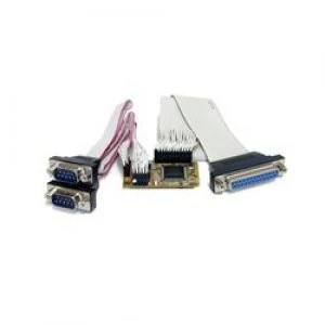 image of StarTech.com 2s1p Serial Parallel Combo Mini PCI Express Card for Embedded Systems