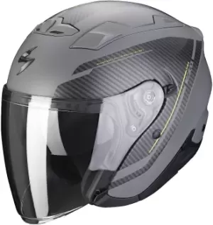 Image of Scorpion EXO-230 Fenix Jet Helmet, black-grey, Size 2XL, black-grey, Size 2XL