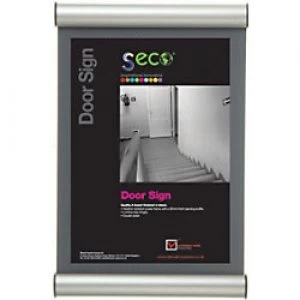 Image of Stewart Superior Wall Mountable Snap Frame A5 158 x 11 x 200 mm Silver