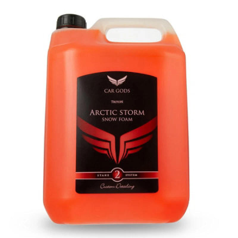 Image of Car Gods Arctic Storm Thick Snow Foam Car Shampoo Wash Orange Scent 5L 5 Litres