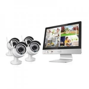 Image of iGET HGNVK49004 video surveillance kit Wired & Wireless 4 channels