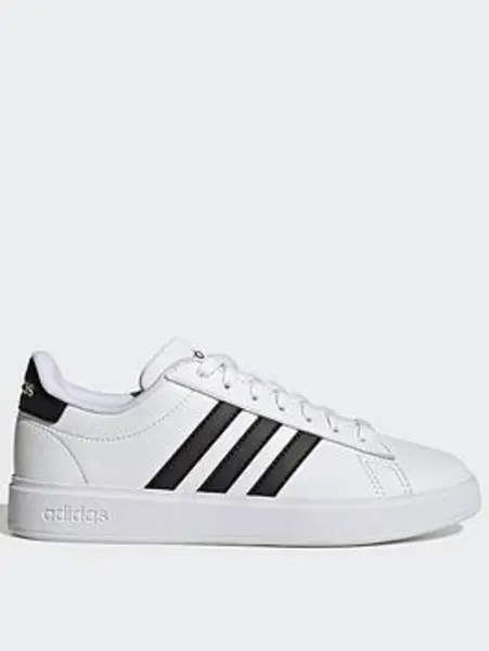 image of adidas Girls Grand Court Sneakers - Size 7