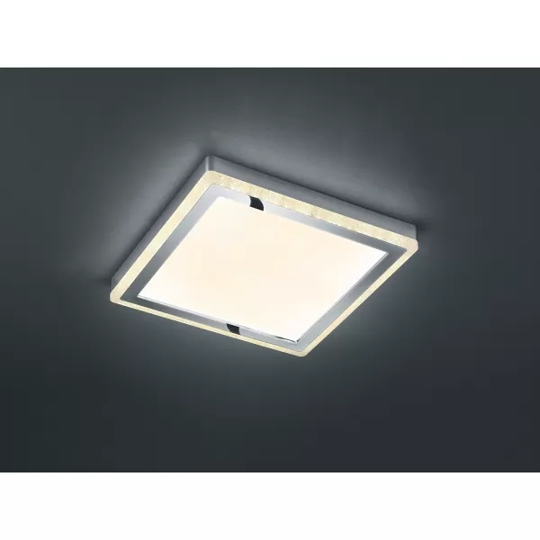 Image of Slide Modern RGBW LED Square Flush Ceiling Light White 3000K Remote control