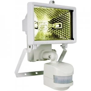 Image of Outdoor floodlight (+ motion detector) HV halogen 120 W R7s White
