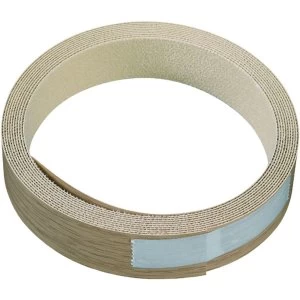 Image of Wickes Iron On Edging Tape Oak Effect 19 x 2500mm