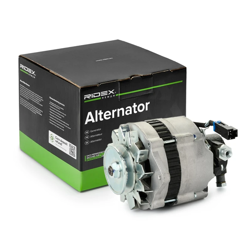 Image of RIDEX REMAN 4G0162R Generator Alternator Charging Current: 70A, Voltage: 14V Alternator (4)
