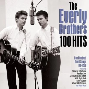 Image of 100 Hits by The Everly Brothers CD Album