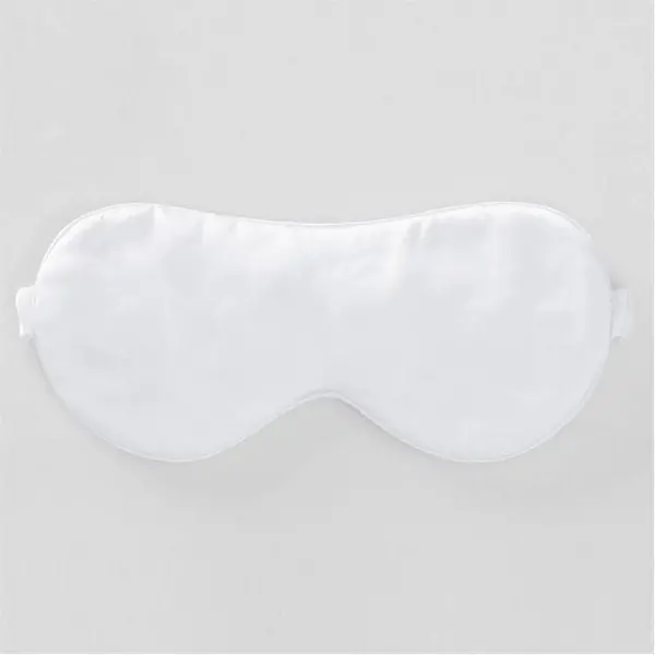 Sheridan Lanham Silk Eye Mask - White One Size