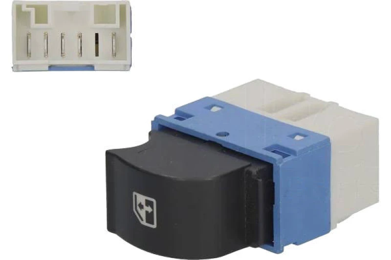 Image of Alfa e-Parts AF00281 Switch, window winder Right Front Plastic Switch,window winder (1761)