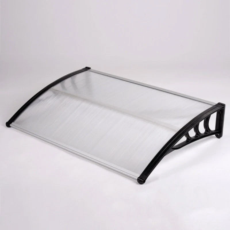 Image of Gr8 Garden Front Door Canopy Porch Rain Protector Awning Lean-To Roof Shelter 90 X 120Cm