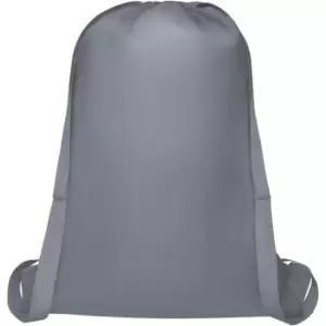 Image of Bullet Nadi Mesh Drawstring Bag (One Size) (Grey)