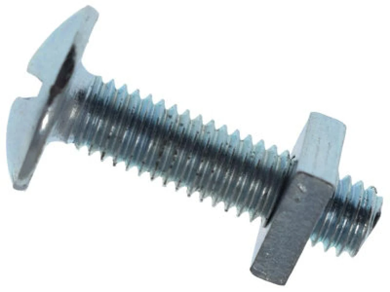 Image of Metalmate Memrbn0516 Roofing Bolt & Nut Zp M5 X 16mm (Box 50) Memrbn0516