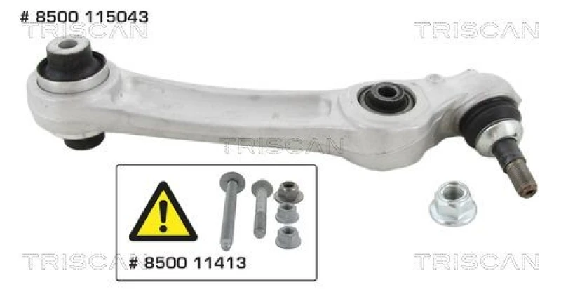 Image of TRISCAN Suspension arm TRISCAN 8500 115043