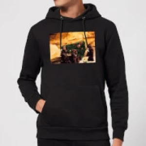 image of Star Wars Jawas Christmas Tree Christmas Hoodie - Black