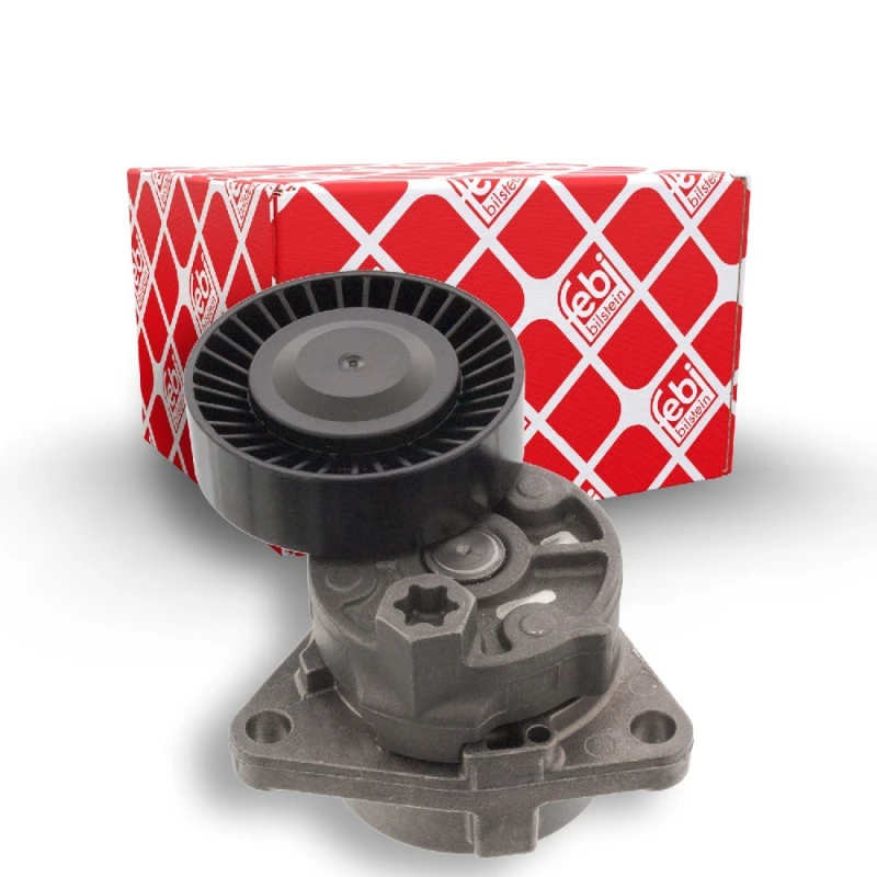 Image of FEBI BILSTEIN 27555 Tensioner Aluminium Belt Tensioner,v-ribbed belt (541)