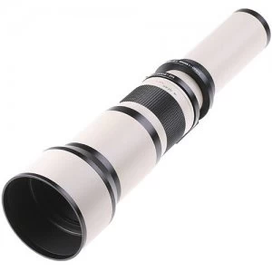 image of Samyang 650 1300mm f8.0 16.0 Telephoto Lens with T mount Adapter for Canon Mount