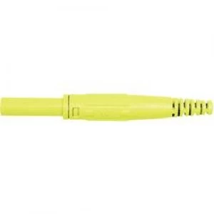 Image of Jack socket Socket straight Pin diameter 4mm Yellow Staeubli