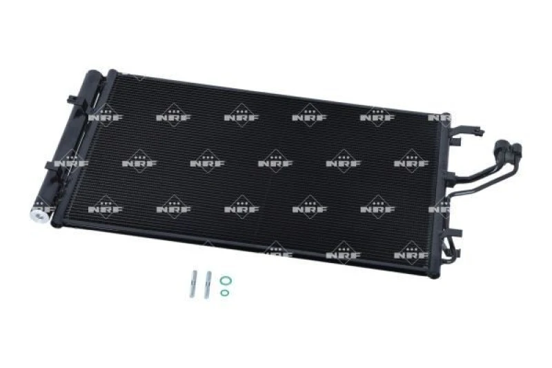 Image of NRF 350595 Condenser EASY FIT with seal ring, with nitrogen filling Condenser,air conditioning (448)