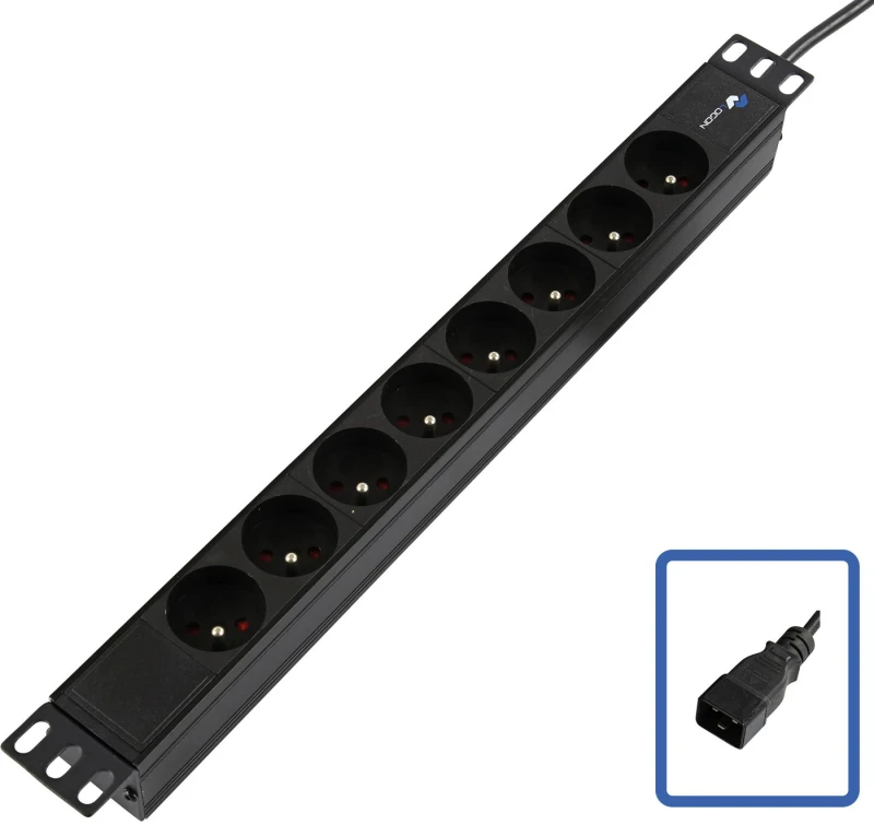 Image of Lanview POWER SRIP 19" C20 - 8 WY
