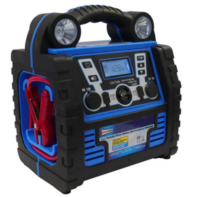 Image of Streetwize Streetwize 6-in-1 12V Jump Starter, Inverter, Air Compressor