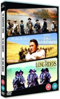 image of The Magnificent Seven/ The Big Country/ The Long Riders DVD 3-Disc Set