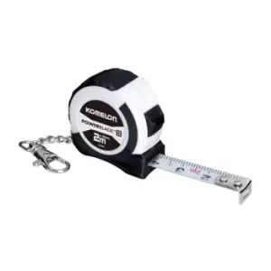 image of Komelon Tape Measure 2m Keyring Tape Mini Pocket Tape KOM2MKRT