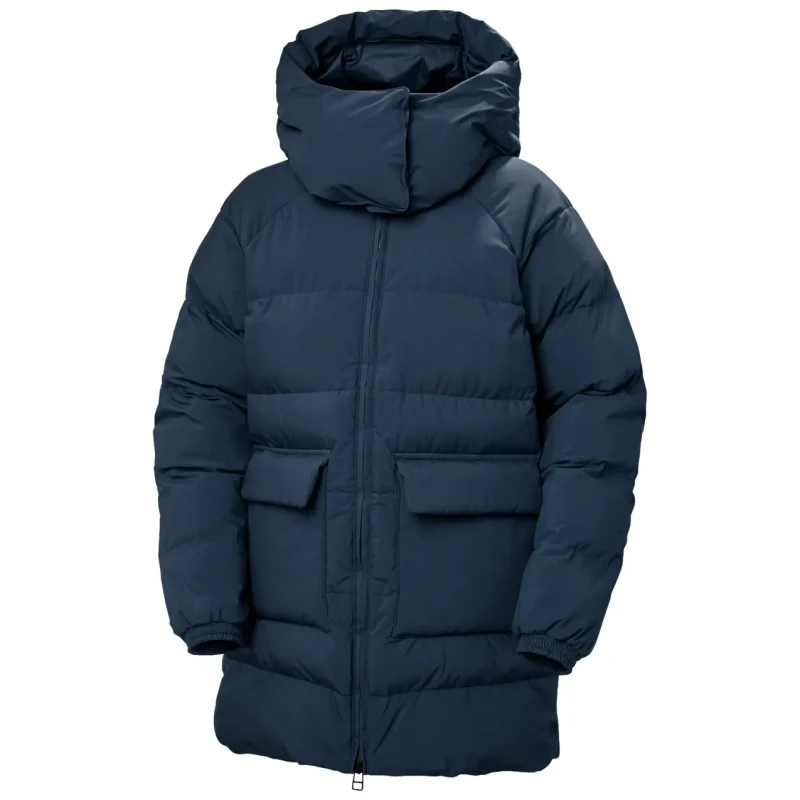 Image of Helly Hansen Womens hooded parka Helly Hansen Ellie Bleu Female L