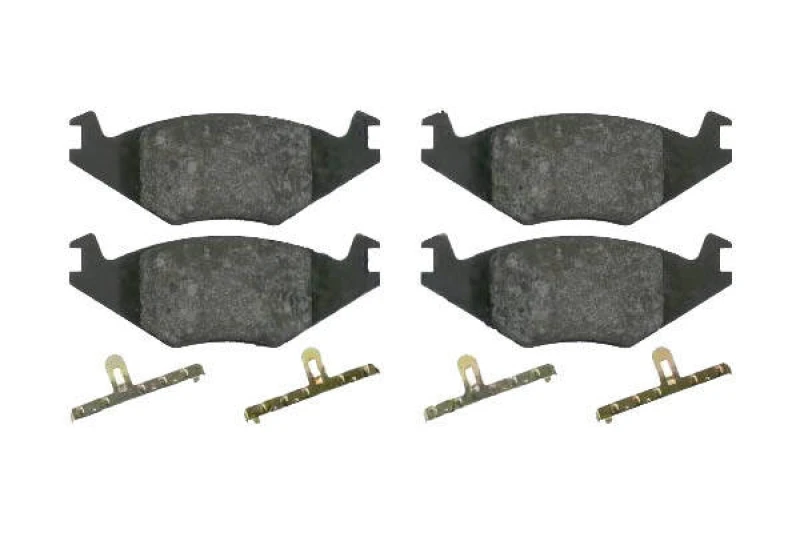 Image of Blue PRINT ADV184275 Brake pad set Front Axle, excl. wear warning contact, with fastening material Brake Pad Set,disc brake (402)
