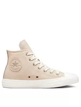 Converse Chuck Taylor All Star - Beige, Beige/White, Size 8, Women