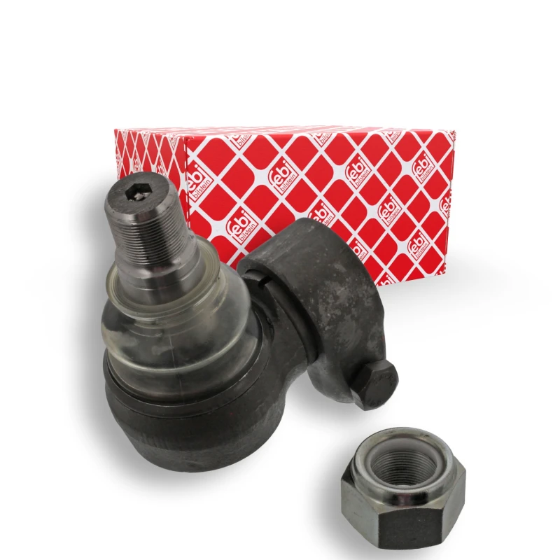Image of FEBI BILSTEIN 43799 Track rod end Front Axle, with lock nut Tie Rod End (914)