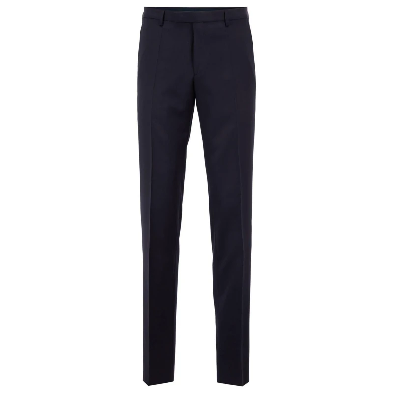 Image of Boss Lenon Trousers Dark Blue male 40L