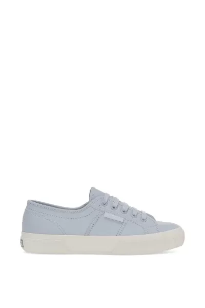 Image of Superga 2750 FGLU Leather mens Shoes (Trainers) in Black,4,5,8,9,10,11