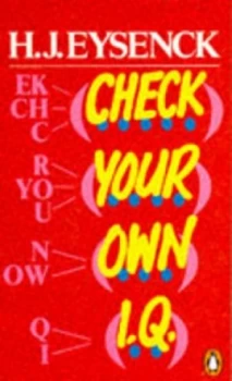 Image of Check Your Own I.Q by H. J Eysenck Paperback