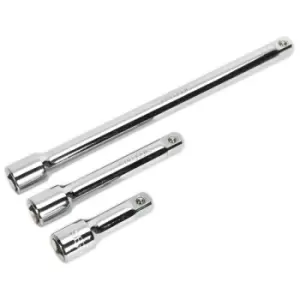 image of Siegen S0720 Extension Bar Set 3pc 1/2"Sq Drive