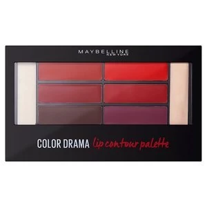 image of Maybelline Lip Contour Palette - Crimson Vixen