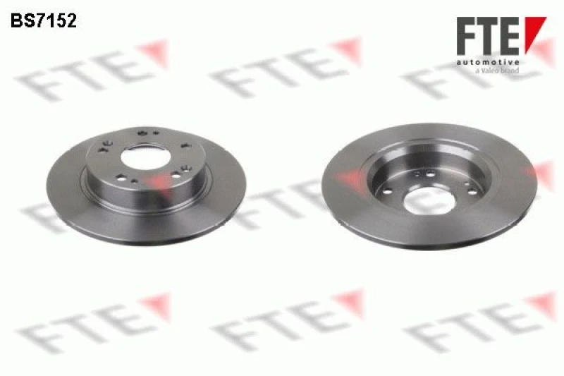 Image of Brake disc FTE 9072131
