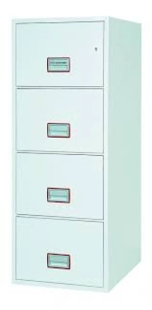 image of Phoenix 4 Drawer 90 Minute Fire Rated Filing Cabinet FS2254K