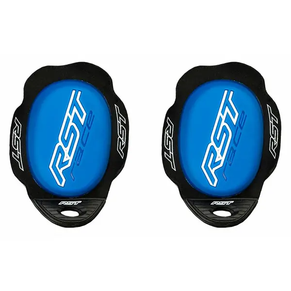 Image of RST TPU Standard Knee Sliders With Puller Blue White Size