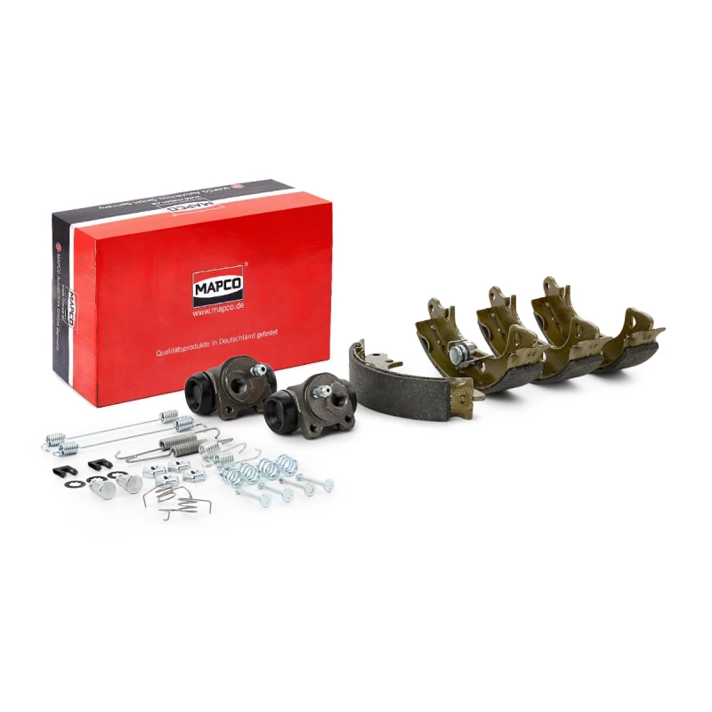 Image of MAPCO 9761 Brake Shoes Set, Rear Axle, with accessories Brake Shoe Set (70)